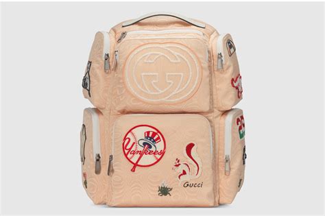 gucci ny yankees bag|ny Yankees Gucci capsules.